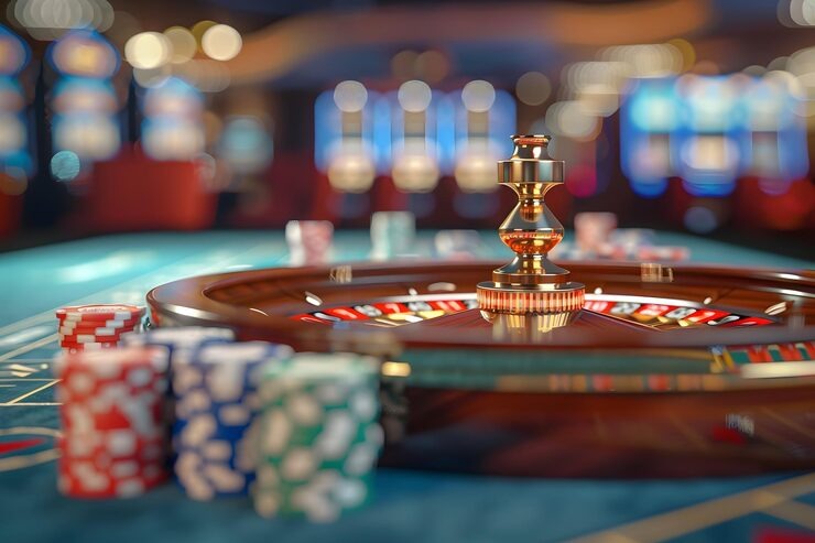 JILI roulette wheel with real-time spinner and result display